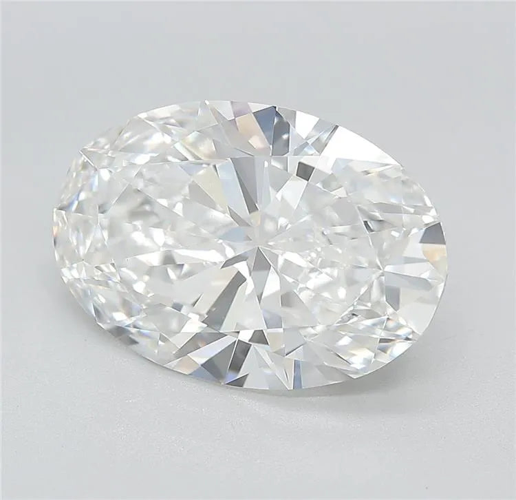 6.00ct Oval Lab Grown Diamond (Colour E, Clarity VVS2, IGI Certified)