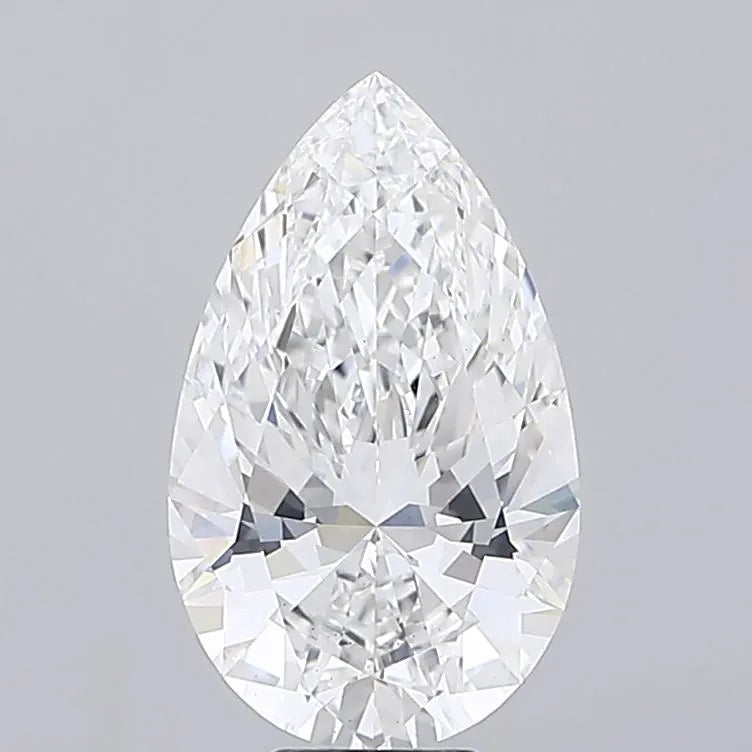 6.02ct Pear Lab Grown Diamond (Colour D, Clarity VS2, IGI Certified)