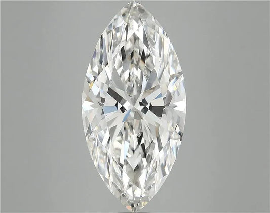 6.04ct Marquise Lab Grown Diamond (Colour F, Clarity VS1, IGI Certified)