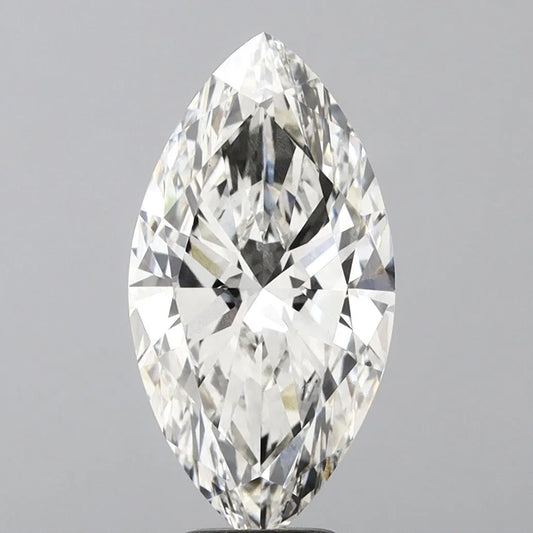 6.05ct Marquise Lab Grown Diamond (Colour H, Clarity VS1, IGI Certified)