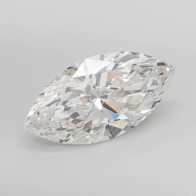 6.10ct Marquise Lab Grown Diamond (Colour F, Clarity VVS2, IGI Certified)