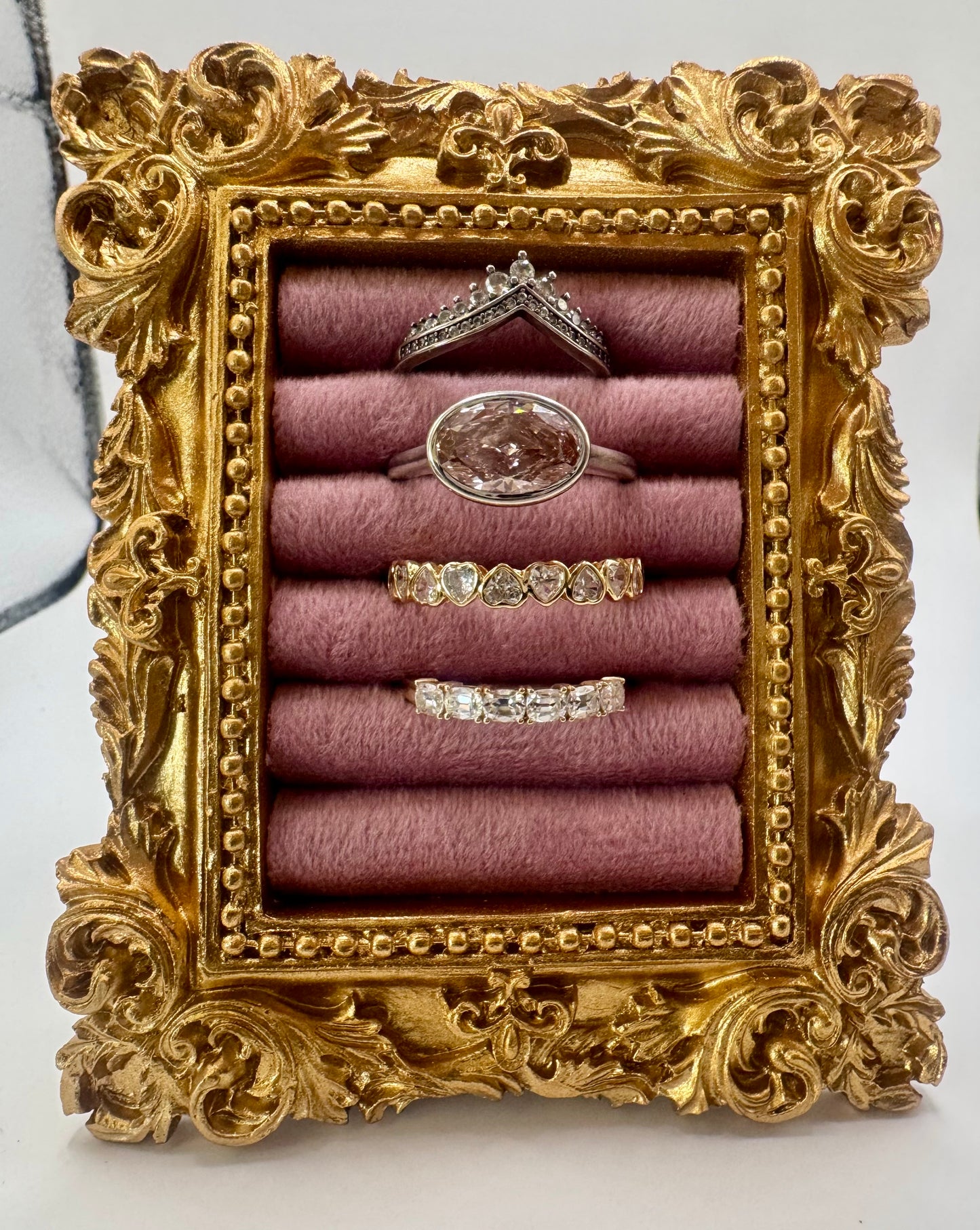 Jewelry Frame Display - Pink