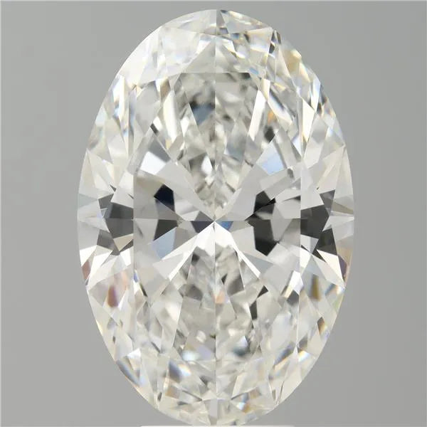 7.11ct Oval Lab Grown Diamond (Colour E, Clarity VVS2, IGI Certified)