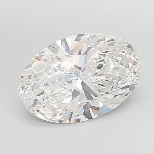 7.49ct Oval Lab Grown Diamond (Colour E, Clarity VVS2, IGI Certified)