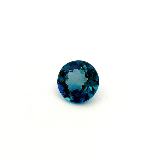 7.66ct Round Natural Topaz (Colour Blue, Clarity Eye Clean, Cut Faceted)