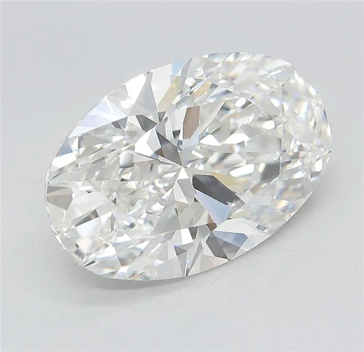 7.67ct Oval Lab Grown Diamond (Colour F, Clarity VVS2, Cut EX, IGI Certified)