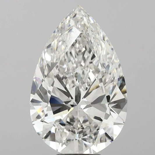 8.17ct Pear Lab Grown Diamond (Colour F, Clarity VS2, IGI Certified)