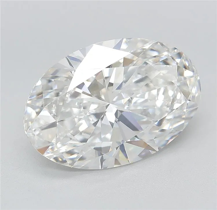 8.52ct Oval Lab Grown Diamond (Colour E, Clarity VVS2, Cut EX, IGI Certified)