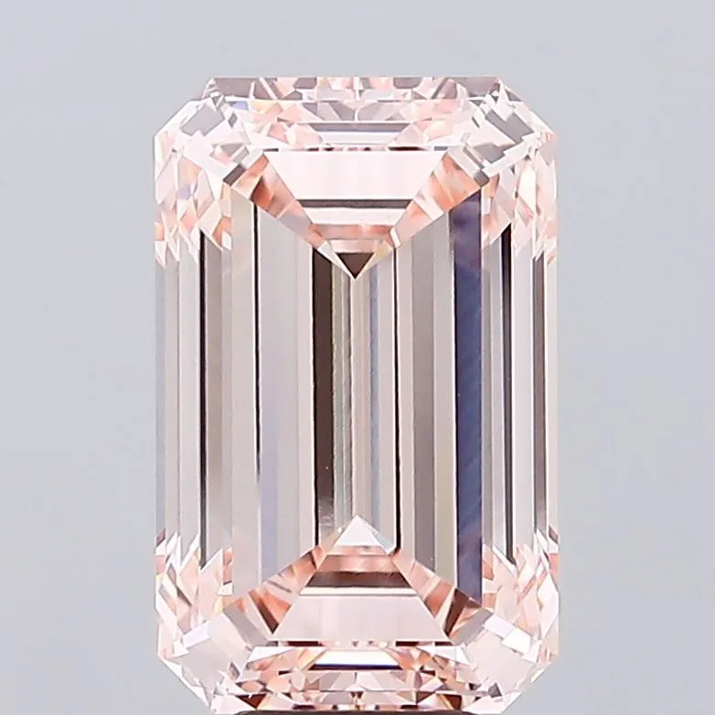 9.59ct Emerald Lab Grown Diamond (Colour Fancy Intense Pink, Clarity VVS2, IGI Certified)