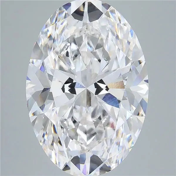 9.99ct Oval Lab Grown Diamond (Colour E, Clarity IF, IGI Certified)
