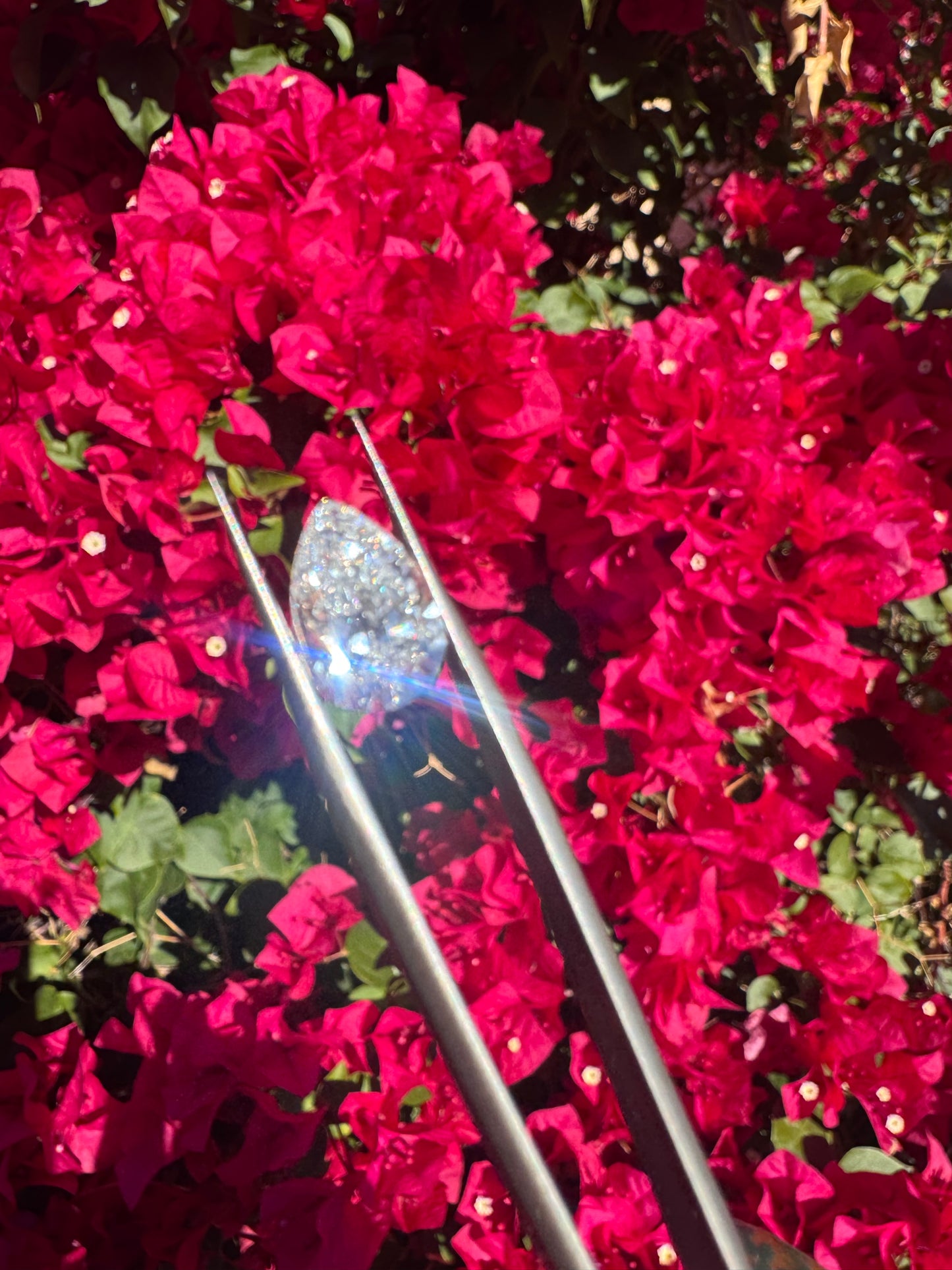 3.08 ct Pear Lab Grown Diamond E VVS2 1.5 ratio