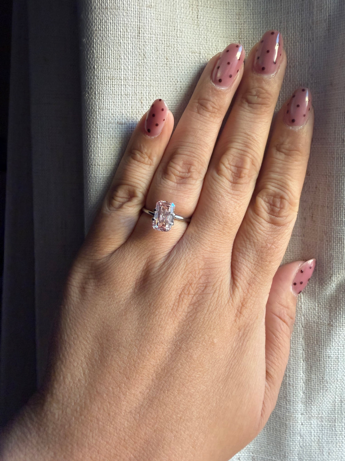 Criss Cut Radiant 3.06ct Fancy Intense Pink VS1 - Loose Lab Diamond
